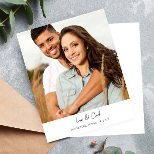 Budget MOD Para Foto Vertical Save the Date
