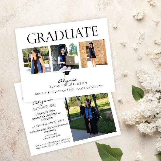 Budget Mod Pet 4 Foto Afstuderen Aankondiging 2