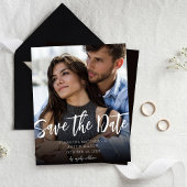 Budget MOD V Foto Bold Save the Date - Darker