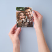 Budget MOD V Foto Bold Save the Date - Lighter Flyer (Hand)