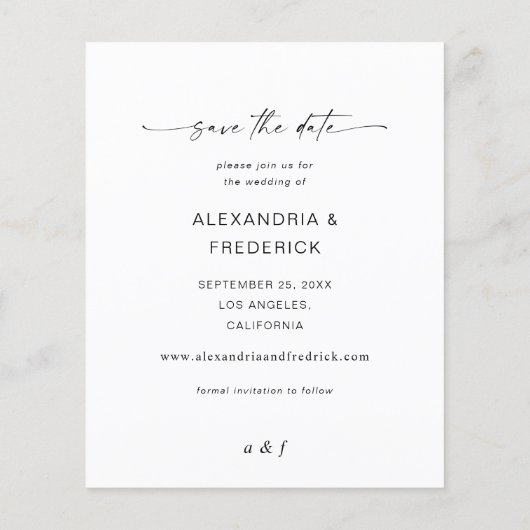 Budget MOD Ver Foto & Calligrafie 5 sparen de Datu Flyer (Achterkant)