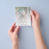 Budget Modern 2 Foto Uitfading Afstudeerfeest Flyer (Hand)