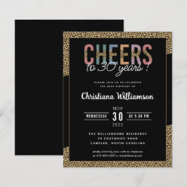 Budget Modern 30e verjaardag van Leopard van de Pa