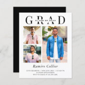 Budget Modern 3 Foto Afstuderen Celebration (Voorkant / Achterkant)