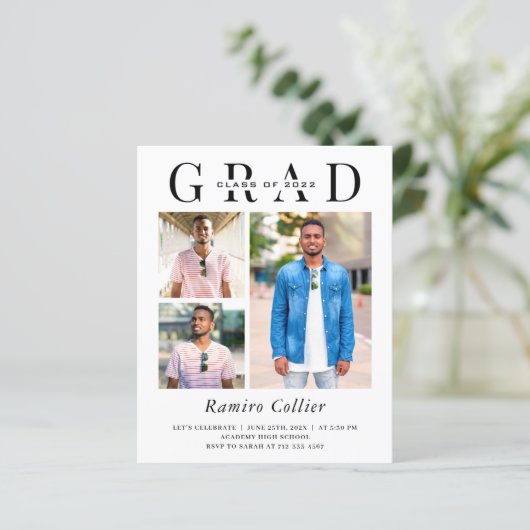Budget Modern 3 Foto Afstuderen Celebration (Staand voorkant)