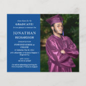 Budget Modern 4 Aankondiging van het Foto Afstuder Flyer (Achterkant)