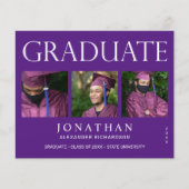 Budget Modern 4 Aankondiging van het Foto Afstuder Flyer (Voorkant)