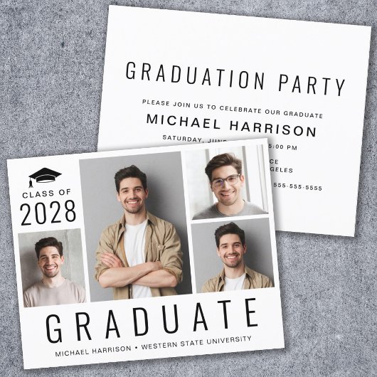 Budget Modern 4 Uitnodiging van fotograaf