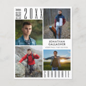 Budget Modern Afstuderen 5 Foto aankondiging (Voorkant)