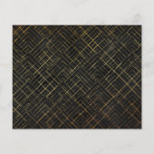 Budget Modern Black Minimalist Photo Holiday Kaart (Achterkant)