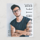 BUDGET Modern Black Script Photo AFSTUDEERDER Invi (Voorkant)