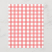 Budget Modern Boho Aardbeienbes 1e Verjaardag (Achterkant)