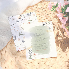 Budget Modern Boho Flowers Greenery Vrijgezellenfe