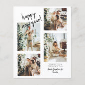 BUDGET Modern Brush Script 4 Foto Gelukkig Nieuwja (Voorkant)