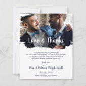 Budget Modern Brushtroke Fake effect Photo (Voorkant)