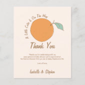 Budget Modern Een beetje schattig Sinaasappel Baby (Voorkant)