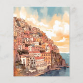 Budget Modern Elegant Italië Bestemming Bruiloft (Achterkant)