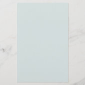 Budget modern Eucalyptus Script Wedding Menu (Achterkant)