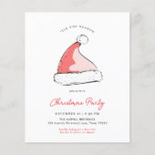 Budget Modern Feestelijke Kerstfeest van het Pet S (Voorkant)