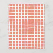 Budget Modern Flowers Illustrated Baby shower (Achterkant)