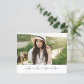 Budget Modern Fotogradatie Briefkaart (Staand voorkant)