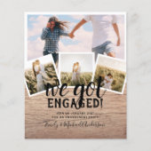 BUDGET Modern FOTOVERKLARING Aankondiging (Voorkant)