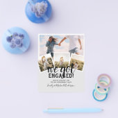 BUDGET Modern FOTOVERKLARING Aankondiging Flyer (Enkel)