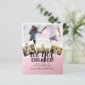 BUDGET Modern FOTOVERLOVING Aankondiging (Staand voorkant)