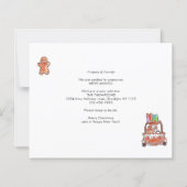 BUDGET Modern Gingerbread Truck Sweet News Moving (Achterkant)