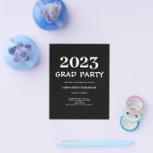 Budget Modern Gradun Party Invitation Flyer (Enkel)