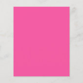 BUDGET Modern Hot Pink Sweet Zestien 16e verjaarda (Achterkant)