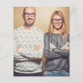 Budget Modern minimalist 9 Square Holiday Foto (Achterkant)