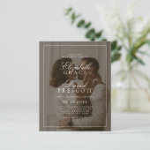 BUDGET Modern Oud Geld Foto-overlay Bruiloft (Staand voorkant)