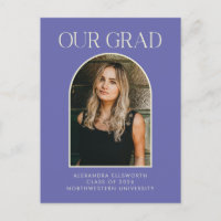 Budget Modern Paars Afstuderen Foto