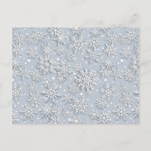 Budget Modern PHOTO Christmas-Wenskaart Briefkaart (Achterkant)