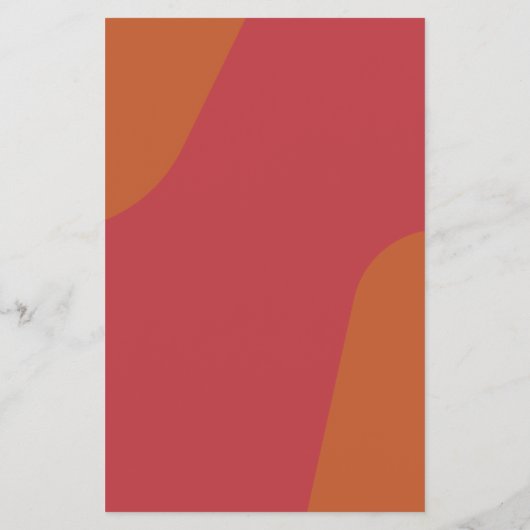 Budget modern retro groovy wedding menu template (Achterkant)