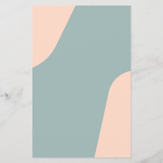 Budget modern retro groovy wedding menu template (Achterkant)