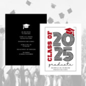 Budget Modern Retro Rood Zwart Afstudeerder Aankon