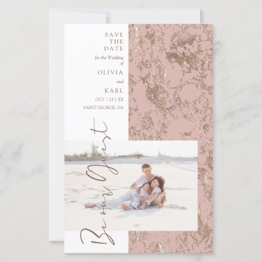 Budget modern Roos Gold is ons gastfotopaar (Voorkant)