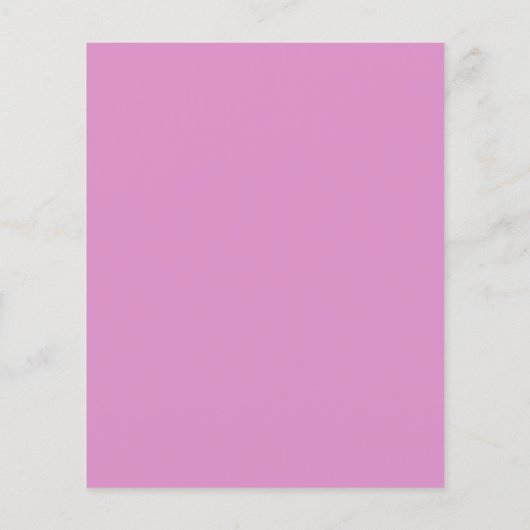 Budget Modern Roze Waterverf Roos Bruiloft (Achterkant)
