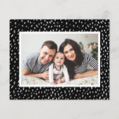 Budget Modern Script 5 Foto Kerst Kaarten (Achterkant)