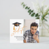 BUDGET Modern Script Eenvoudige foto AFSTUDEERDER  (Staand voorkant)