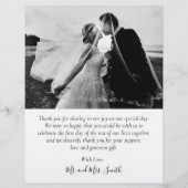 Budget Modern script Volledige foto Weddenschap Be Flyer (Achterkant)