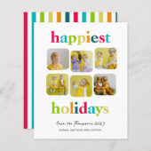 BUDGET Modern Snoep Kleuren Kleurrijke Fotocollage (Voorkant / Achterkant)