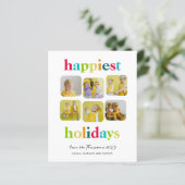 BUDGET Modern Snoep Kleuren Kleurrijke Fotocollage (Staand voorkant)