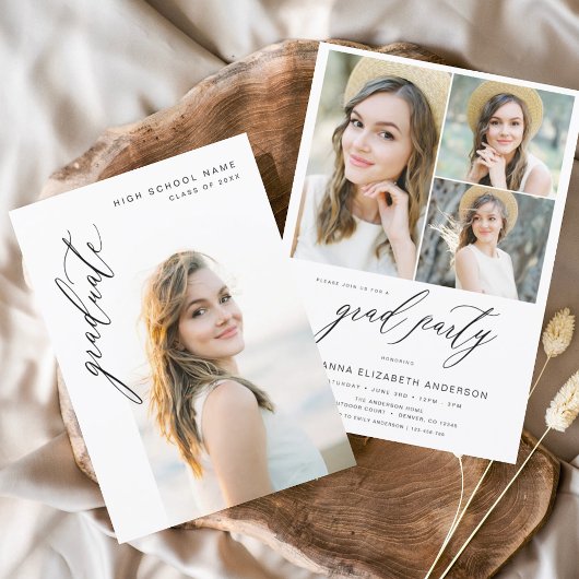 Budget Modern Trendy Fotoafstudeerfeest