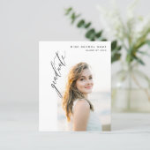 Budget Modern Trendy Fotoafstudeerfeest (Staand voorkant)