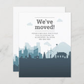 Budget Modern Verandering van Adres hebben wij Bew (Voorkant / Achterkant)