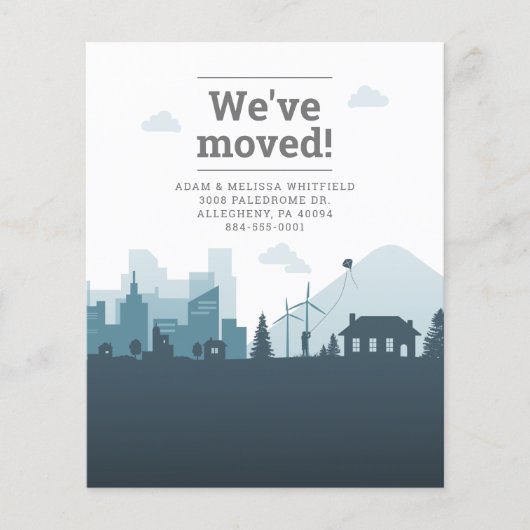 Budget Modern Verandering van Adres hebben wij Bew (Voorkant)