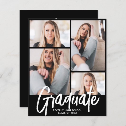 Budget Modern Vier GraduPartij van het Manuscript  (Voorkant / Achterkant)